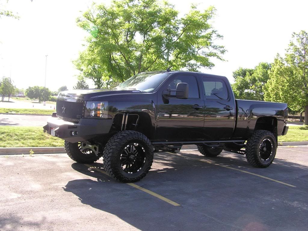 all black duramax