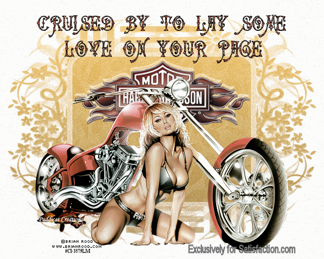 Harley Davidson Motorcycles Comments and Graphics for Facebook, MySpace, Tagged