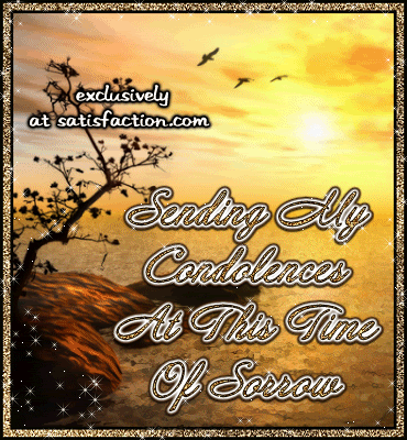 Sympathy MySpace Comments and Graphics