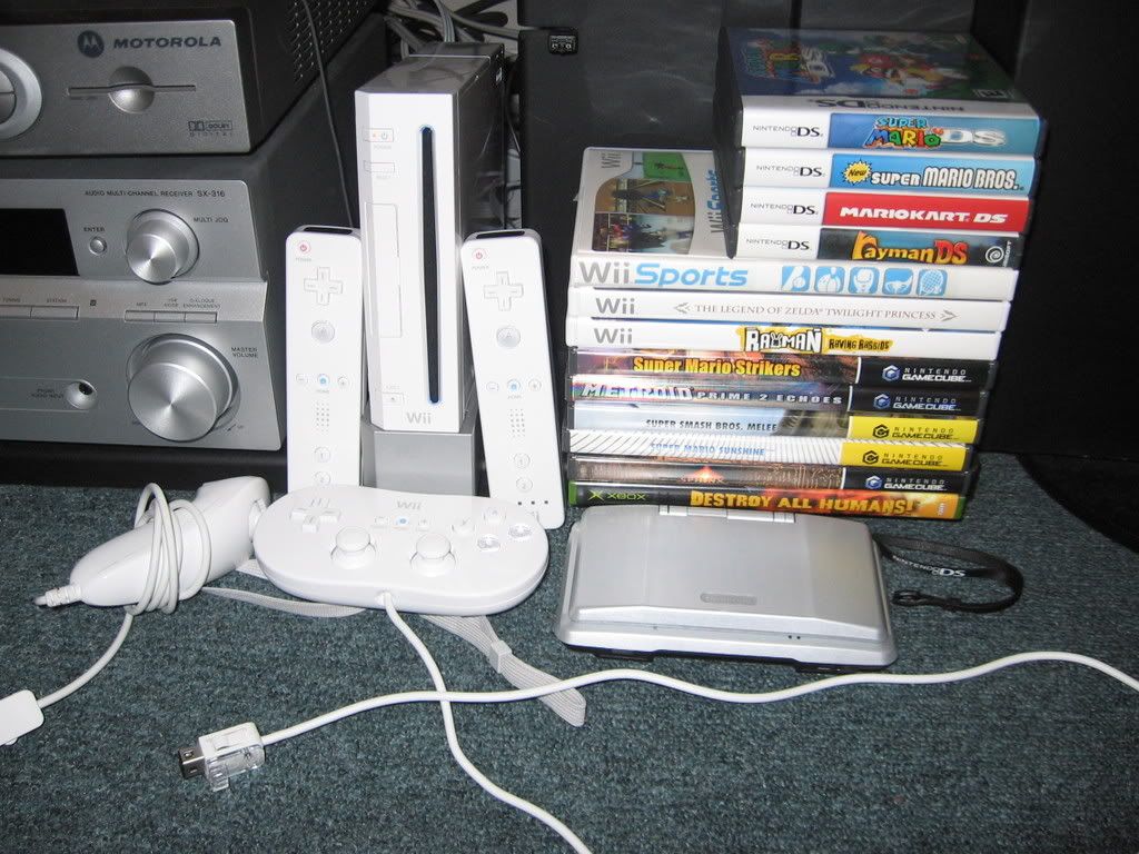 nintendo wii and games