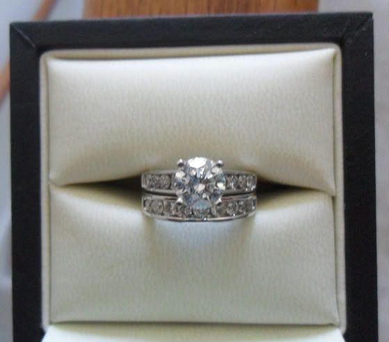 solder engagement and wedding ring