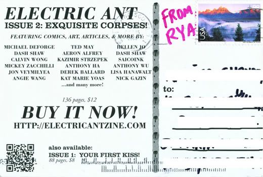 Electric Ant Postcard 01