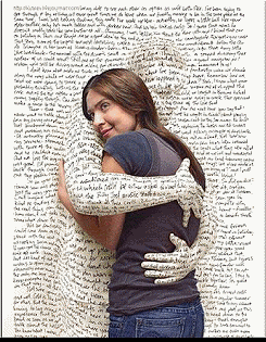 forever love surreal photo: Love to read hug-8720.gif