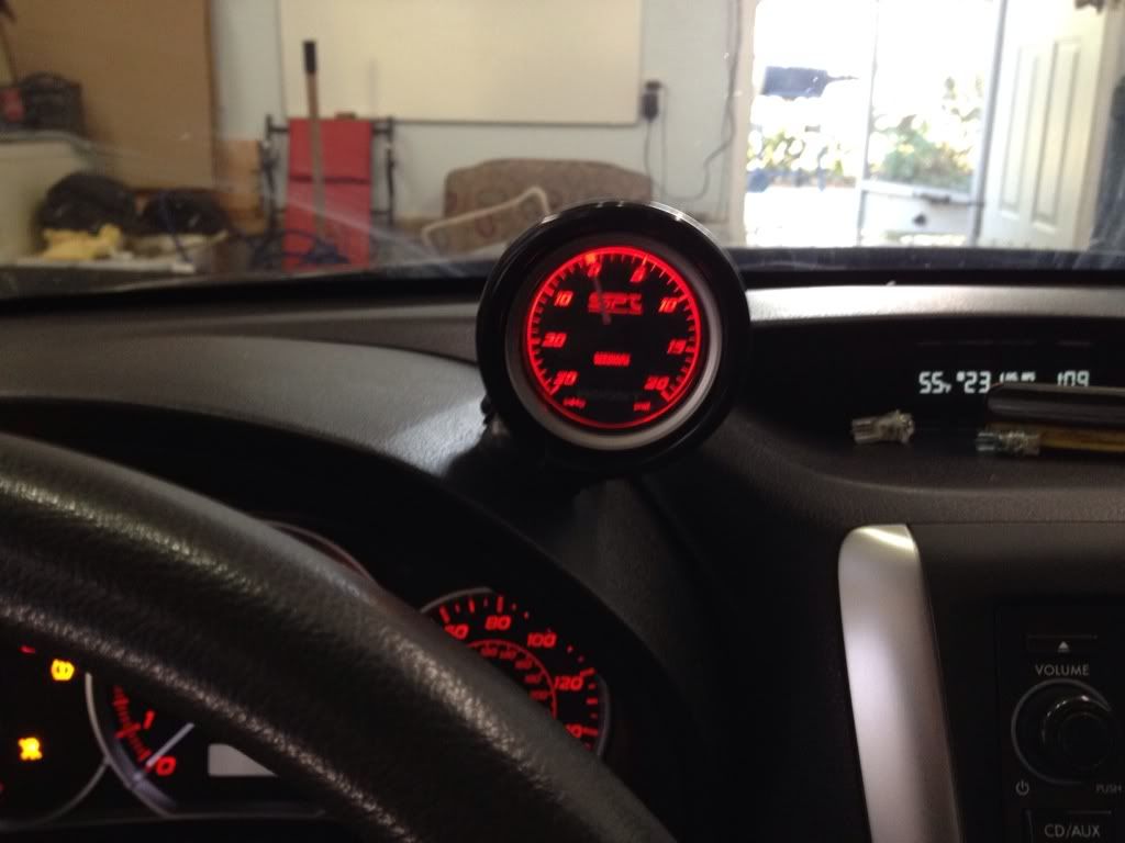 SPT Boost Gauge Back Light Failure for 2011 WRX NASIOC