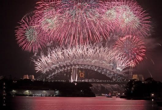 Sydney Harbour @ New Year 2009