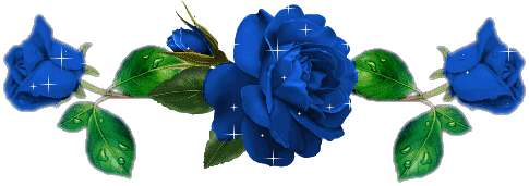 DIVIDER BLUE ROSE Pictures, Images and Photos