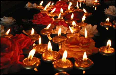 COPPER CANDLES ROSE WATER Pictures, Images and Photos