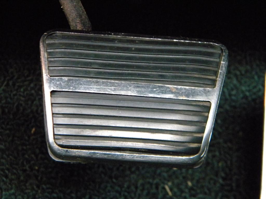 How much brake pedal wear? CorvetteForum Chevrolet Corvette Forum