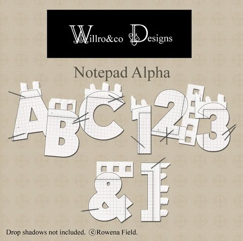 paper alpha staple notepad