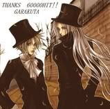 cloudsephtophats.jpg Cloud and Sephy image by ChiyoVI