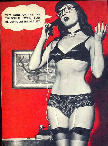 Bettie Page Intellectual Pictures, Images and Photos