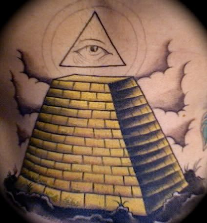 tattoos of aztec aztec pyramid tattoo 2nd sitting just took care of a big chunk of color Photo Sharing and Video