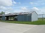 Greenfield Municipal Airport hangars