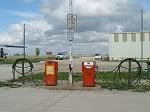 Greenfield Municipal Airport fuel pumps