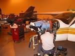 Lycoming O-360 being installed in a Cessna 177B Cardinal