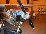 Cessna 177B Cardinal during engine installation