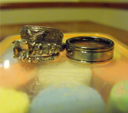 Share your engagement ring and wedding band sets wedding wedding ring set 