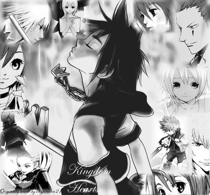 manga wallpaper. Kingodm Hearts manga wallpaper