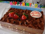 Chocolate marshmellow cake