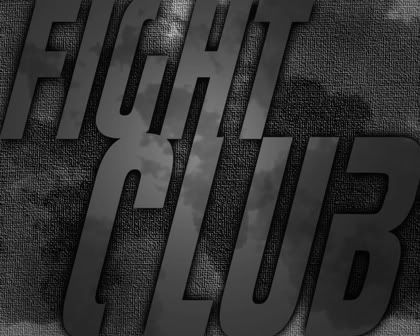 fight club wallpaper. Awesome Fight Club Logo In