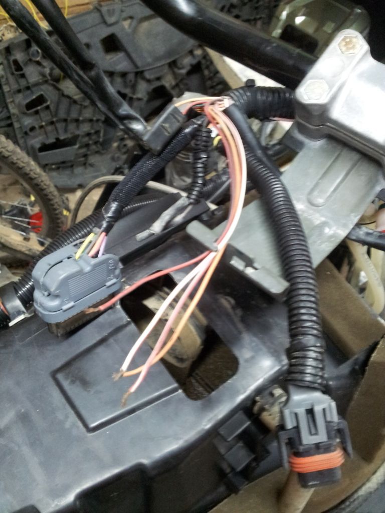 Please HELP! what do these wires go to? | Polaris ATV Forum