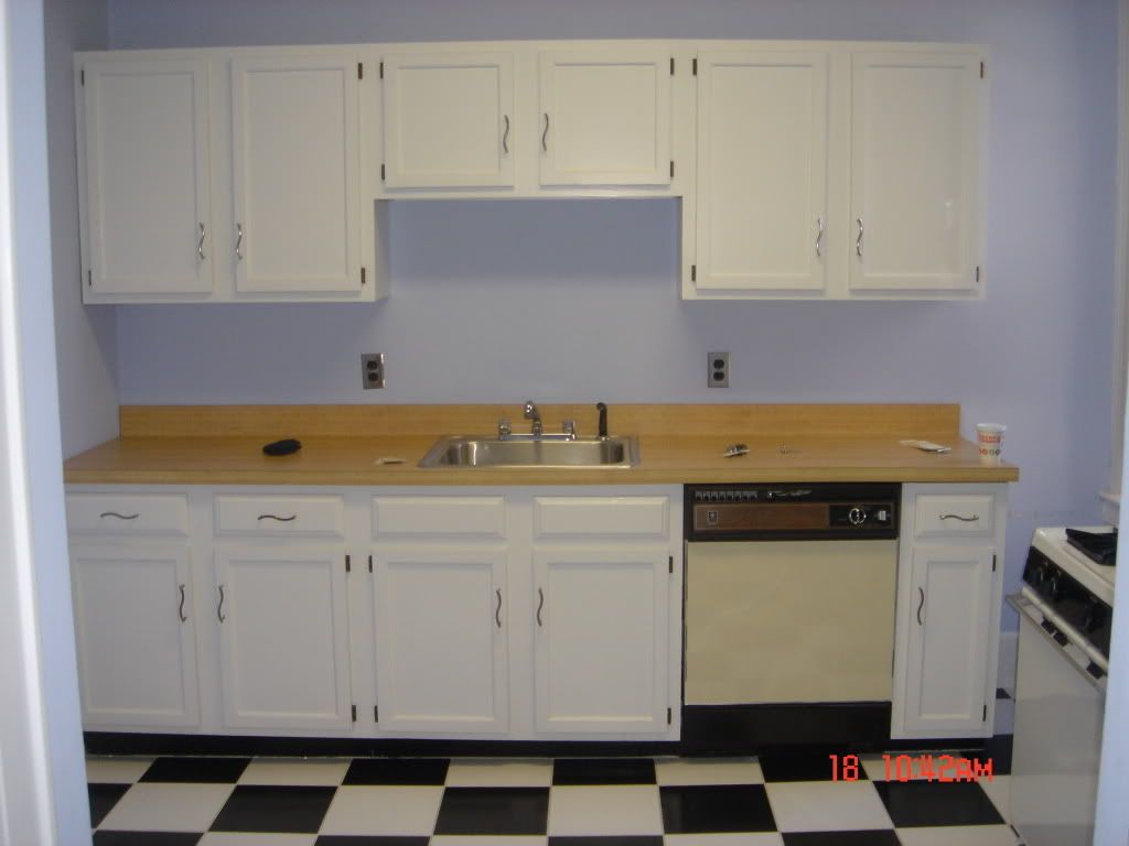 Black and White Tile in Kitchen Interior Design