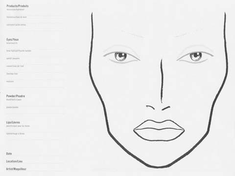 Mac Face Charts For Sale