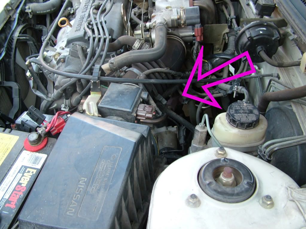 2001 Nissan sentra egr valve location #5