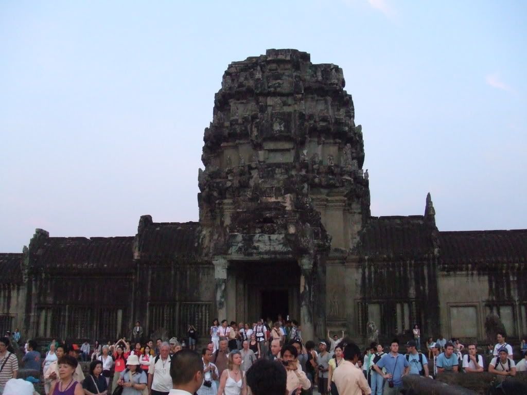 The entry of Angkor wat