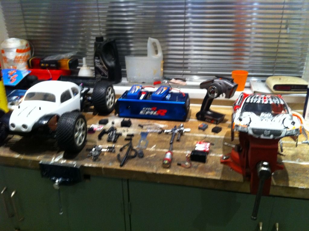 hpi trophy truggy 4.6 pull start