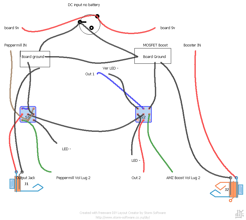 Wiring 2 in 1 hum problem