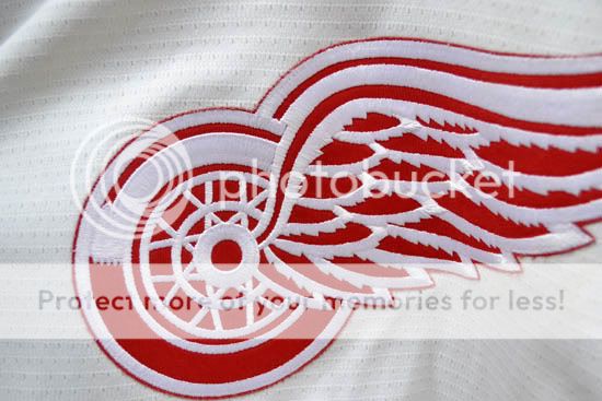 Vintage Detroit Red Wings blank away Jersey Size Medium CUSTOMIZE 