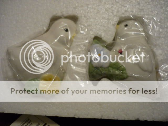 LENOX Butterfly Meadow Chick salt and pepper set NIB  